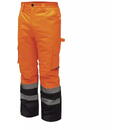 Pantaloni căptuşiti reflectorizanti în mărime M, portocaliu
