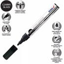 DEDRA-EXIM Marker pentru renovarea pietrelor funerare negru 1 buc