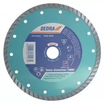 DEDRA-EXIM Turbo Disc Diamantat 230 mm/22,2