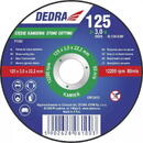 DEDRA-EXIM Disc de taiere pentru piatra cu centru depresat 125x3,2x22,2