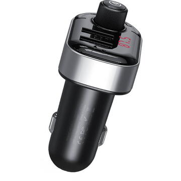 Car charger XO Smart Bluetooth TZ08 (black)