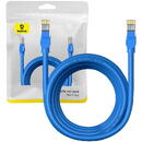 Baseus Round Cable Baseus Ethernet RJ45, Cat.6, 5m (blue)