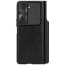 Husa pentru Samsung Galaxy Z Fold5 - Nillkin QIN Pro Leather Case - Black