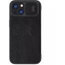Nillkin Husa pentru iPhone 15 - Nillkin QIN Pro Leather Case - Black