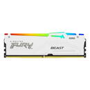 Memory DDR5 Fury Beast White RGB 64GB(4*16GB)/6000 CL40
