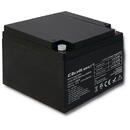 Qoltec 53036 AGM battery | 12V | 24Ah | max 360A