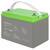 Qoltec 53077 Deep Cycle Gel Battery | 12V | 100Ah | 30.5kg