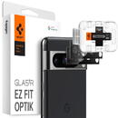 SPIGEN Folie Camera pentru Google Pixel 8 Pro (set 2) - Spigen Glas.tR Optik EZ FIT - Black
