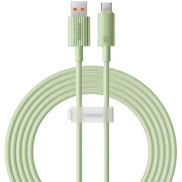 Baseus Fast Charging cable  USB to USB-C Habitat Series 2m 100W (green)