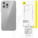 Baseus Clear Case Baseus iPhone 15 Pro + tempered glass