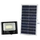 V-Tac V-TAC 35W Black IP65 Solar LED Projector, Remote Control, Timer VT-100W 4000K 2450lm