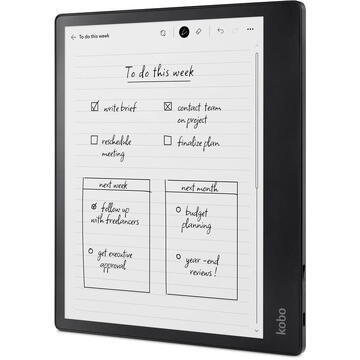 eBook Reader Elipsa 2E-Book Reader Pack|E Ink Carta 1200 touchscreen 10.3 inch|1404 x 1872|32 GB|Procesor 2.0 GHz|1 x USB-C|Greutate 0.390 kg|Wireless Da|Comfort Light Pro|15 file formats supported natively|Includes Kobo Stylus|Black