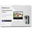 QOLTEC Qoltec 51781 Video doorphone Theon 7 | TFT LCD 7" | White