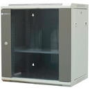 EMITER EMITERNET Separate hanging cabinet 19" 12U, sheet metal/glass door, 600×450×635mm width/depth/height EM/AP6412