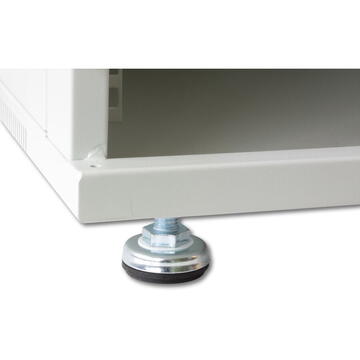 Techly 19" Wall Network Rack 9U Depth 450 Black Assembled I-CASE ER-1009B45