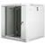 Lanberg wall-mounted installation rack cabinet 19'' 12U 600x600mm gray (glass door)