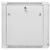 Lanberg wall-mounted installation rack cabinet 19'' 12U 600x600mm gray (glass door)