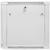 Lanberg wall-mounted installation rack cabinet 19'' 12U 600x600mm gray (glass door)
