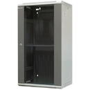 EMITER EMITERNET Separate hanging cabinet 19" 22U, sheet metal/glass doors, 600×450×1083mm width/depth/height EM/AP6422