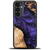Husa Wood and Resin Case for Samsung Galaxy A54 5G Bewood Unique Violet - Purple Black