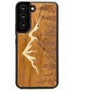 Wooden case for Samsung Galaxy S22 Bewood Mountains Imbuia