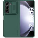 Nillkin CamShield Silky Silicone Case for Samsung Galaxy Z Fold 5 with Camera Protector - Dark Green