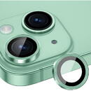 Lito Folie pentru iPhone 15 / 15 Plus - Lito S+ Camera Glass Protector - Green