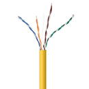 Gembird Gembird UPC-5004E-SOL-Y networking cable Yellow 305 m Cat5e U/UTP (UTP)