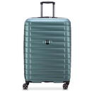 DELSEY DELSEY SUITCASE SHADOW 5.0 75CM 4 DOUBLE WHEELS EXPANDABLE TROLLEY CASE GREEN