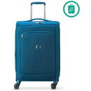 DELSEY SUITCASE DOUBLE WHEELS 68CM LIGHT BLUE