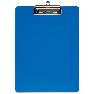 Clipboard simplu A4, plastifiat PP, MAUL Flexx - albastru