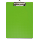 Clipboard simplu A4, plastifiat PP, MAUL Flexx - verde deschis