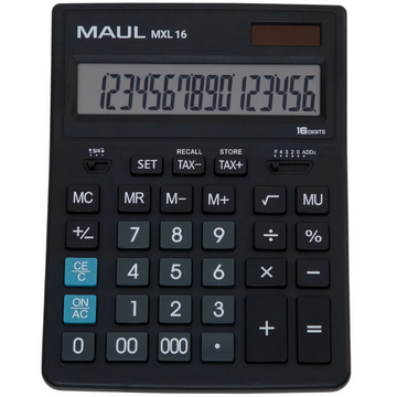Calculator de birou Calculator de birou MAUL MXL16, 16 digits - negru