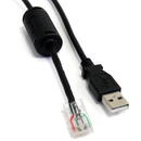 STARTECH StarTech.com 6 ft Smart UPS Replacement USB Cable AP9827 - USB cable - USB (M) to RJ-45 (10 pin) (M) - 6 ft - black - USBUPS06 - USB cable - 1.8 m