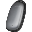 LogiLink 4000 mAh, 1x USB-A, hand warmer, metal grey