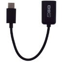2GO USB OTG Host-USB tip C 15cm Negru