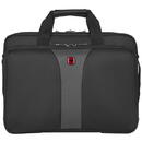 Legacy 16 inch  Double Gusset Computer Case, Black/Gray (R)