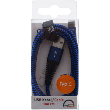 2GO 795950 USB Type-C 3.1, 1m, Albastru