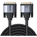 Cablu video DVI - DVI 3m Gri inchis