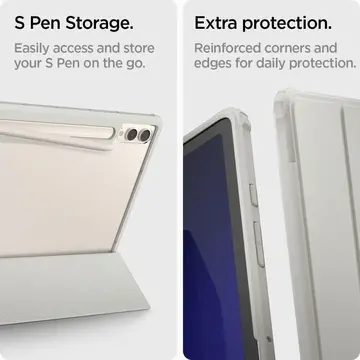 Husa pentru Samsung Galaxy Tab S9 Plus - Spigen Ultra Hybrid Pro - Grey