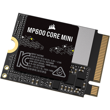 SSD Corsair MP600 Core MINI 1TB PCIeGen4.0x4 M.2 2230