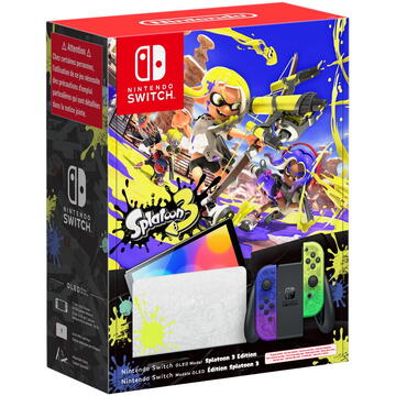 Consola Nintendo Switch OLED 64GB Splatoon 3 Special Edition