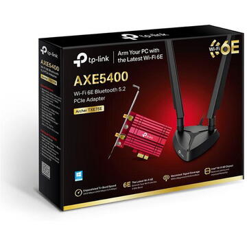 TP-LINK ARCHER TXE75E AXE5400 PCIE BT 5.2 ANT