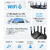 Router wireless TP-LINK wireless 7800Mbps, 1 2.5 Gbps WAN/LAN port + 1 1 Gbps WAN/LAN port + 3 Gigabit LAN ports + 2 USB, 2.4 Ghz/5 Ghz dual band, 8 antene externe, WI-FI 6