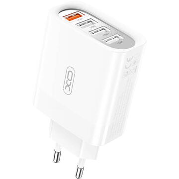 Incarcator de retea Wall charger XO L110 with cable USB-C, 18W (white)