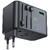 Incarcator de retea Multifunctional travel wall charger Acefast Z1, 2xUSB-A, 3xUSB-C, GaN, 67W, US/EU/UK/AU (black)