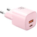 Mcdodo Charger GaN 33W Mcdodo CH-0156 USB-C, USB-A (pink)