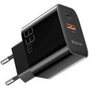 Mcdodo Charger GaN 33W Mcdodo CH-0921 USB-C, USB-A (black)