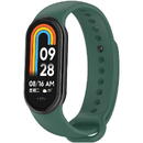 Techsuit Curea pentru Xiaomi Mi Band 8 / 8 NFC - Techsuit Watchband (W014) - Dark Green