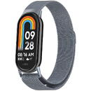 Techsuit Curea pentru Xiaomi Mi Band 8 / 8 NFC - Techsuit Watchband (W015) - Gray